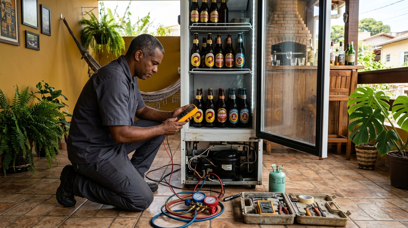 Conserto de Cervejeira em Blumenau-SC